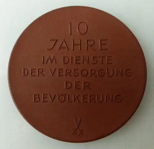 Meissen Medaille: Howa 10 Jahre Ho Warenhaus Dresden, Im Dienste der, Orden1480