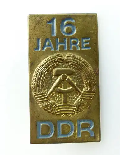 #e2374 16 Jahre DDR Abzeichen vgl. Band IV S.176, Nr.1931b