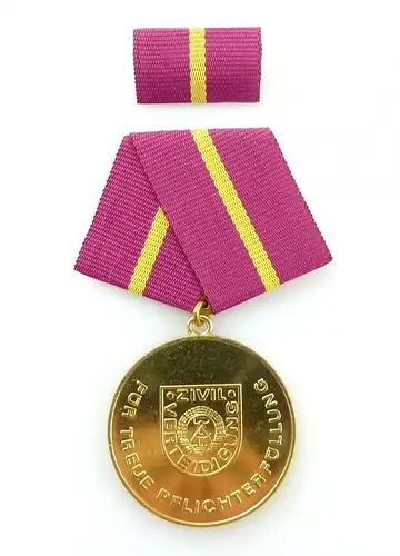 #e3345 Verdienstmedaille der Zivilverteidigung DDR Band I Nr. 277 c (1988-90)