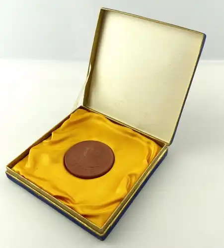 e12152 Friedrich List Ehrung 1980 DDR Meissen Medaille in OVP