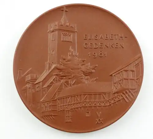 e12130 Meissen Medaille Elisabeth Gedenken 1981 die Menschen froh machen