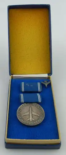 Medaille für treue Dienste in der zivilen Luftfahrt Silber Nr. 190 b, Orden2589