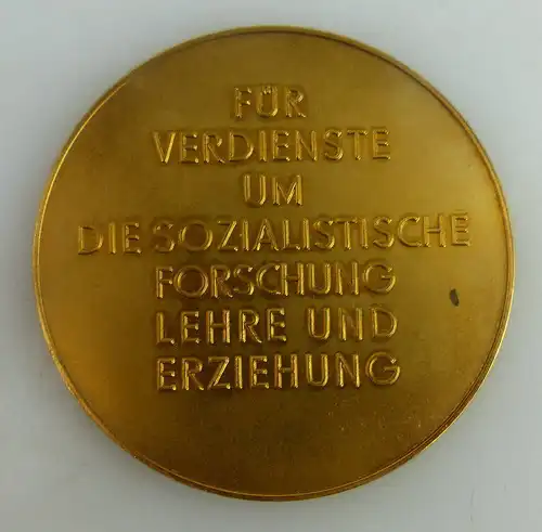 Medaille Walter Ulbricht Deutsche Akademie für Staats und Rechtswissens