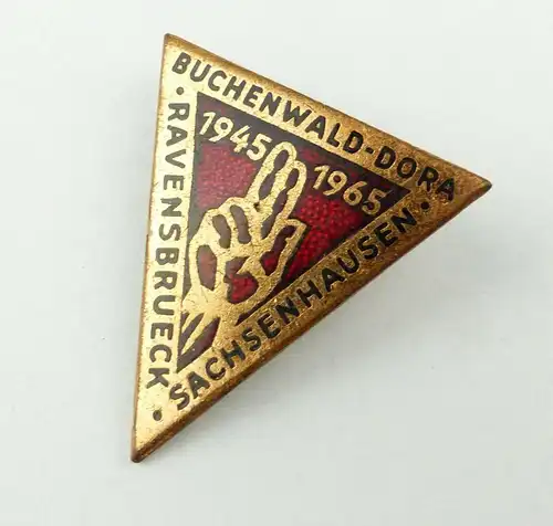 e10449 DDR Abzeichen Buchenwald Dora Ravensbrück Sachsenhausen 1945 bis 1965