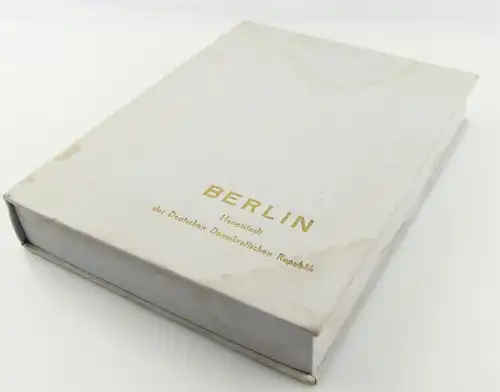 e12218 Sehr seltene Fotomappe 25 Jahre Berlin Aufbau 21 Fotos Wiederaufbau