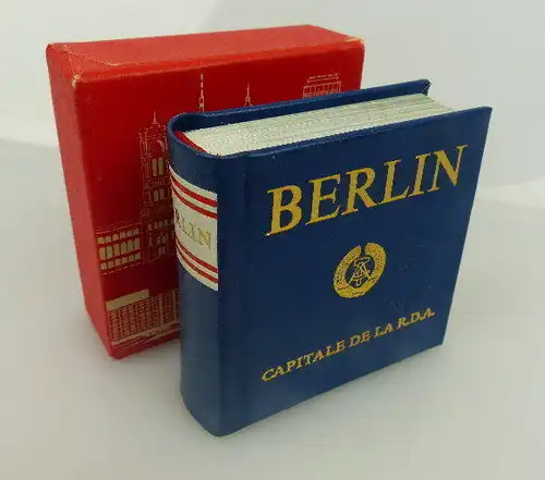 Minibuch: Berlin capitale de la R.D.A. auf französischer Sprache bu0385