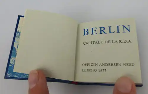 Minibuch: Berlin capitale de la R.D.A. auf französischer Sprache bu0385