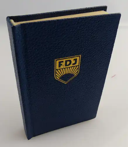 Minibuch: DDR ein Staat des Friedens und des Sozialismus  FDJ, e017