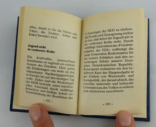 Minibuch: DDR ein Staat des Friedens und des Sozialismus  FDJ, e017