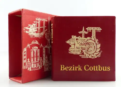 Minibuch : Bezirk Cottbus, Verlag Zeit im Bild Dresden 1984 /r595