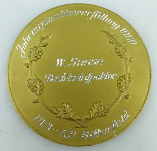 Medaille: DVA KD Bifferfled W. Sasse Bezirksinspektor Jahresplanübere, Orden1343