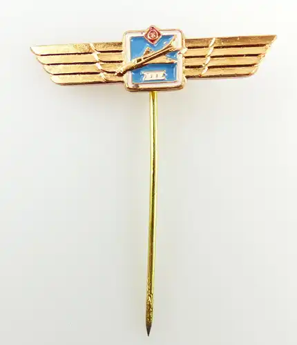 #e2031 Abzeichen für Flugzeugführer Stufe III Miniatur DDR bronzefarben