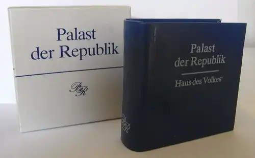 Minibuch: Palast der Republik Offizin Anderson Nexö Leipzig 1986 bu0003