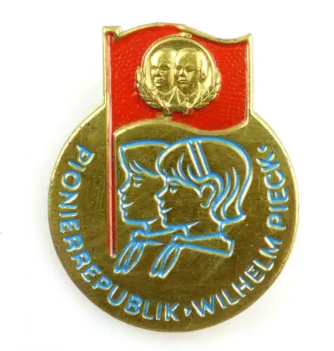#e5711 Anstecknadel DDR Abzeichen Pionierrepublik Wilhelm Pieck