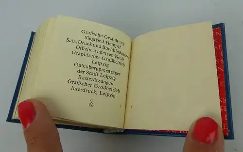 Minibuch: An der Seite der Genossen 1979 Offizin Andersen Nexö bu0310