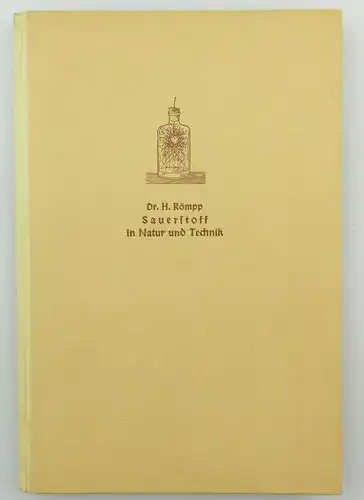 #e8800 Altes Buch: Sauerstoff in Natur und Technik