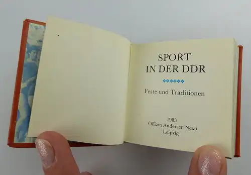 Minibuch: Sport in der DDR Feste und Traditionen e093