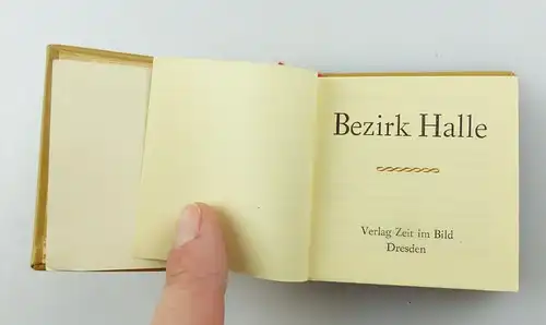#e5467 Minibuch: Bezirk Halle - Offizin Andersen Nexö Leipzig