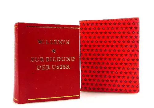 Minibuch Zur Bildung der UdSSR W.I.Lenin Dietz Verlag Berlin 1972 r037