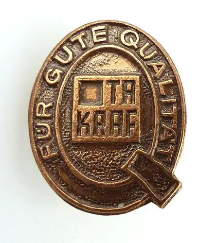 #e2206 Für gute Qualität TA KRAF Abzeichen in Bronze