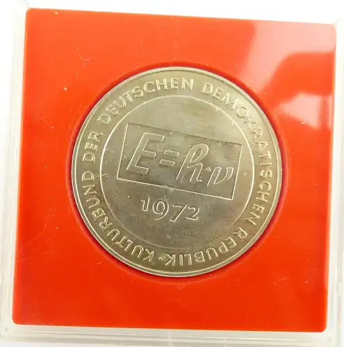 Medaille Max Planack 1858-1974  E=h*v 1972 / r078