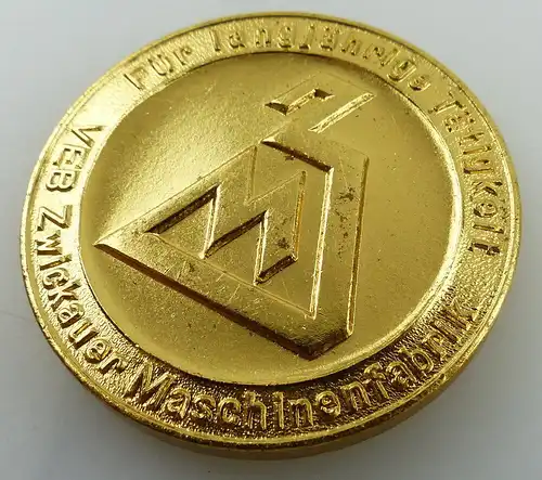 Medaille: VEB Zwickauer Maschinenfabrik Für langjährige Tätigkeit, Orden2702