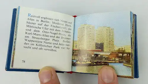 Minibuch: Berlin Hauptstadt der DDR Verlag Zeit im Bild bu0928