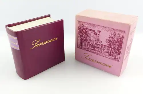 # e3153 Minibuch: Schloss Sanssouci 1984 Staatliche Schlösser und Gärten Potsdam