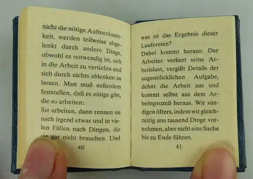 Minibuch: Wie man arbeiten muss Verlag Junge Welt Berlin Buch1563