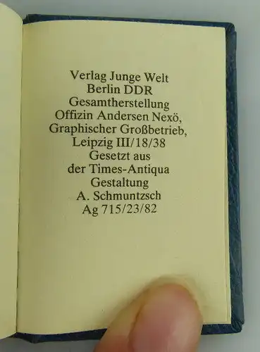 Minibuch: Wie man arbeiten muss Verlag Junge Welt Berlin Buch1563