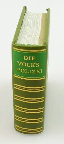 Minibuch : Die Volkspolizei  Graphischer Großbetrieb Leipzig 1979 /r678