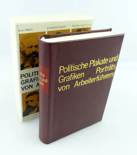 Minibuch: Politische Plakate und Grafiken - Porträts von Arbeiterführern e207