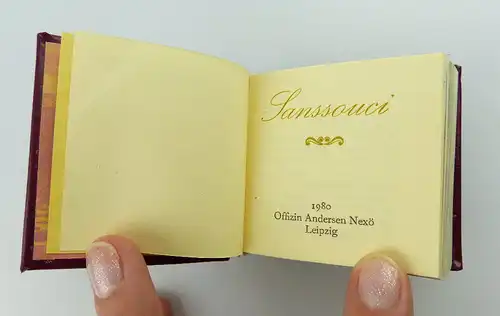 Minibuch: Schloss Sanssouci Offizin Andersen Nexö e220