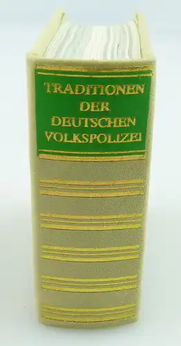 Minibuch : Traditonen der Volkspolizei Graphischer Großbetrieb Leipzig 1985/r685