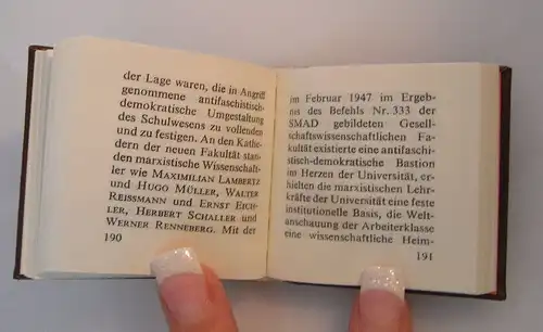 Minibuch: Karl-Marx-Universität Erbe und Verpflichtung bu0066