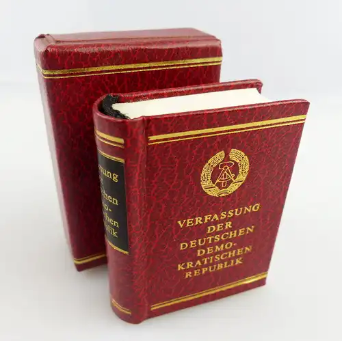 Minibuch: Verfassung der deutschen demokratischen Republik 1. Auflage 1975 e121
