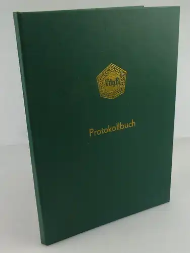 Set: Minibuch, Nadel, Urkundenmappe, Wimpel, Protokollbuch VdgB, Orden2416