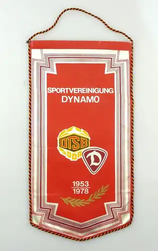 #e8103 Original alter Wimpel Sportvereinigung Dynamo 1953- 1978 DTSB DDR