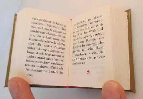 Minibuch Heinz Knobloch Rund um das Buch Offizin Andersen Nexö bu0189