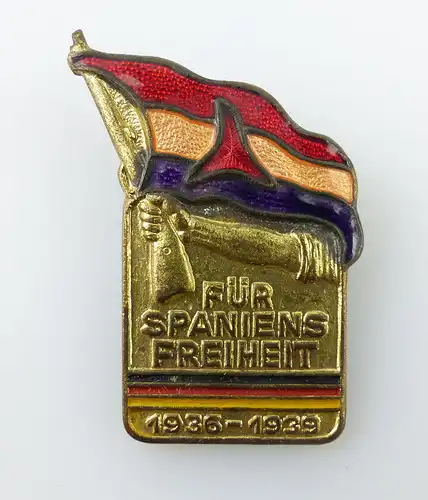 #e2061 Abzeichen Für Spaniens Freiheit 1936 - 1939 DDR