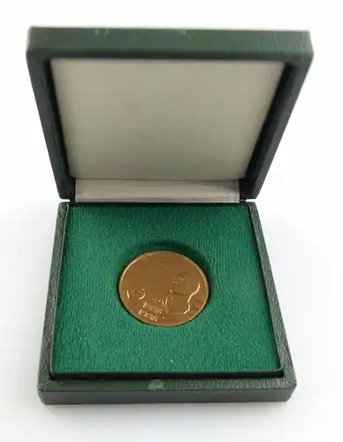 #e5348 Medaille den Erbauern des Ernst-Thälmann-Parks 1983-1986 bronzefarben