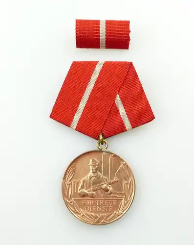 #e4646 Medaille für 10 Jahre treue Dienste in den Kampfgruppen Nr. 207 a 1965-73