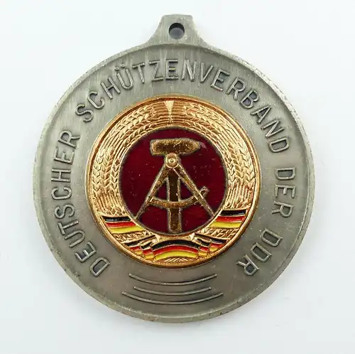 e9343 DDR GST Deutscher Schützenverband Medaille Meisterschaften in der DDR