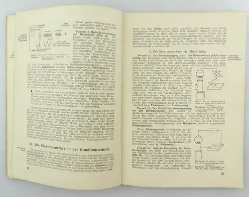 #e8799 Altes Buch: Funk-Technik mit 160 Abbildungen und 82 Versuchen
