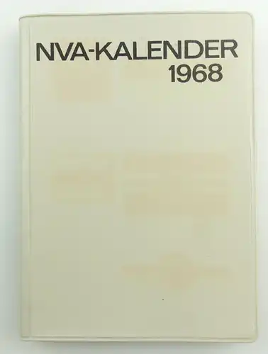 #e5916 Original Taschenkalender der Nationalen Volksarmee NVA Militärverlag 1968