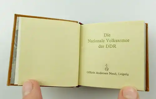 #e5431 Minibuch: Die NVA der DDR, Verlag Zeit im Bild Militärverlag der DDR