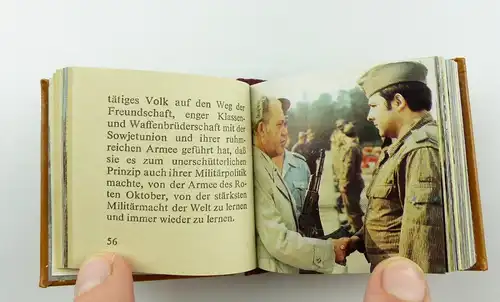 #e5431 Minibuch: Die NVA der DDR, Verlag Zeit im Bild Militärverlag der DDR