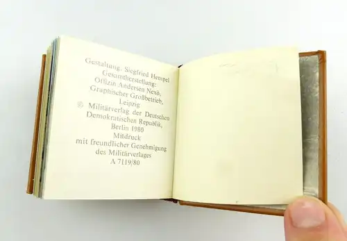 #e5431 Minibuch: Die NVA der DDR, Verlag Zeit im Bild Militärverlag der DDR