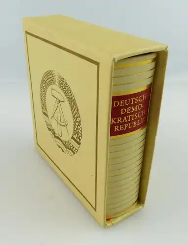 Minibuch:Deutsche Demokratische Republik Verlag Zeit im Bild 1984 Dresden e203