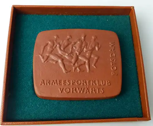 Medaille : Armeesportklub Vorwärts Potsdam im Etui / r188